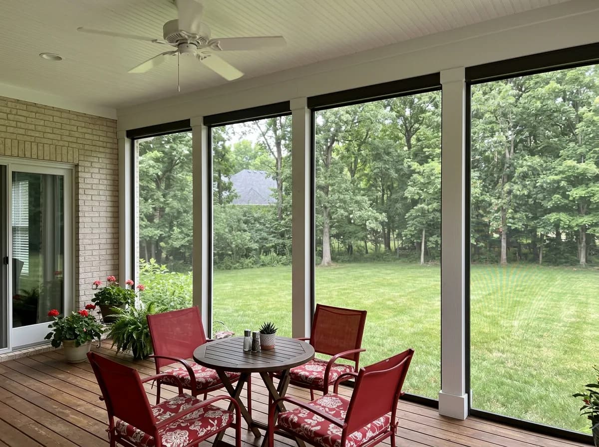 Outdoor Sun Shades installed in Kitchener-Waterloo, Ontario